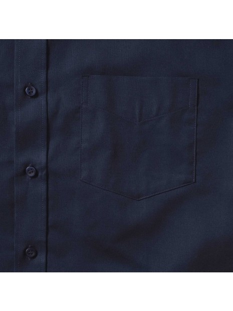 RUSSELL Chemise homme manches courtes Oxford  personnalisable