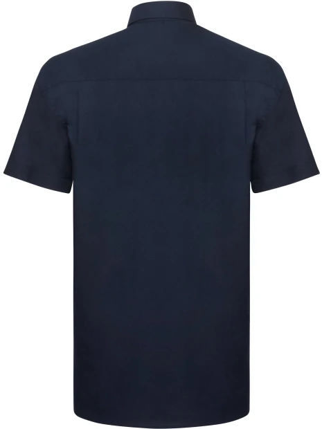 RUSSELL Chemise homme manches courtes Oxford /api/colors/f616174a-642e-417a-958d-f6fb41267ae9 personnalisable