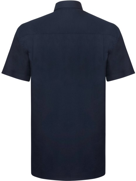 RUSSELL Chemise homme manches courtes Oxford /api/colors/f616174a-642e-417a-958d-f6fb41267ae9 personnalisable