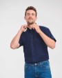 Hemden RUSSELL Men's Short Sleeve Easy Care Oxford Shirt voor bedrukking &amp; borduring