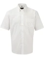 RUSSELL Chemise homme manches courtes Oxford /api/colors/7a92cd2d-10d2-40b4-928b-296bb7487506 personnalisable