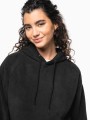 Sweat-shirts à personnaliser KARIBAN Sweat-shirt à capuche oversize en micropolaire recyclée unisexe 