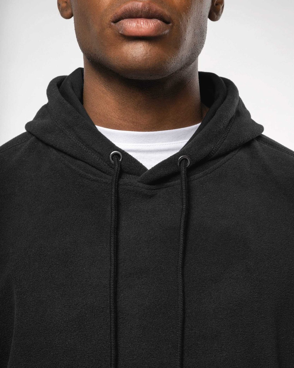 Sweat-shirts personnalisable KARIBAN Sweat-shirt à capuche oversize en micropolaire recyclée unisexe