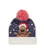 Accessoires personnalisable 4DO Bonnet à pompon tricoté