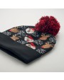 Accessoires personnalisable 4DO Bonnet à pompon tricoté