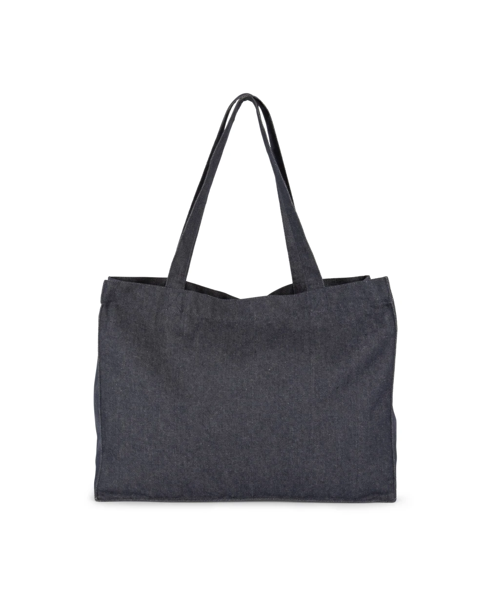 Tassen & Zakken KIMOOD Grote shopper van denim voor bedrukking &amp; borduring