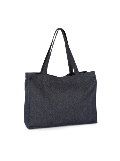 KIMOOD Grand sac shopping denim /api/colors/4396c837-b9fd-4c1c-90cb-e92fc5581375 personnalisable