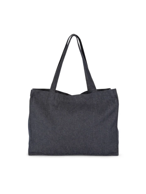 KIMOOD Grand sac shopping denim /api/colors/4396c837-b9fd-4c1c-90cb-e92fc5581375 personnalisable