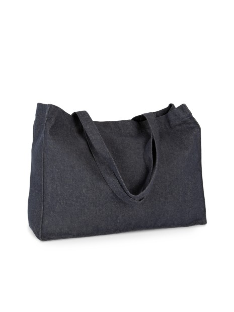 KIMOOD Grand sac shopping denim /api/colors/4396c837-b9fd-4c1c-90cb-e92fc5581375 personnalisable