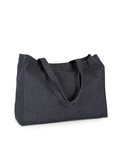 KIMOOD Grand sac shopping denim /api/colors/4396c837-b9fd-4c1c-90cb-e92fc5581375 personnalisable
