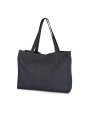 Tassen & Zakken KIMOOD Grote shopper in denim voor bedrukking &amp; borduring
