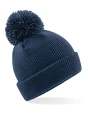 BEECHFIELD Junior Reflective Bobble Beanie Mützen personalisierbar