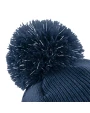 BEECHFIELD Junior Reflective Bobble Beanie Mützen personalisierbar