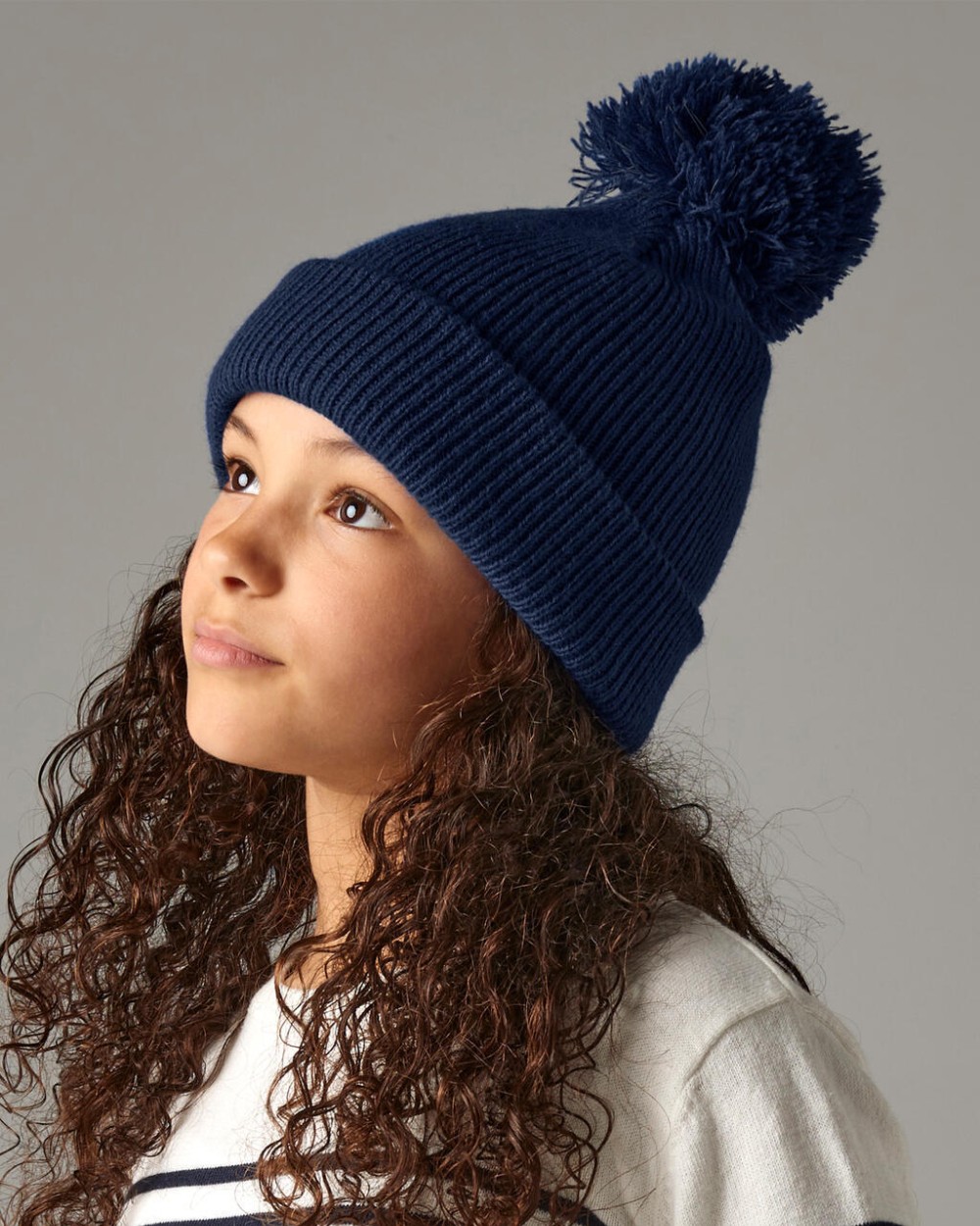 Mutsen BEECHFIELD Junior Reflective Bobble Beanie voor bedrukking &amp; borduring