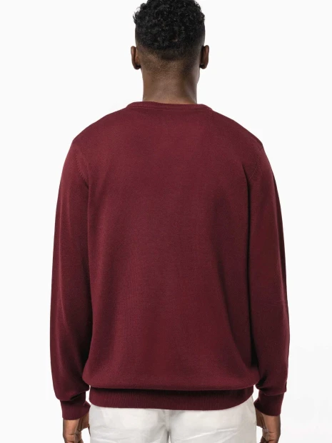 Pulls à personnaliser KARIBAN Pull col V homme 