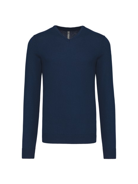 KARIBAN Pull col V homme /api/colors/b68891a9-1d28-4f7a-8deb-775c45027afd personnalisable