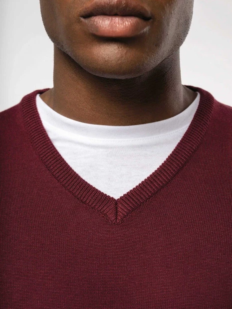 Pulls à personnaliser KARIBAN Pull col V homme 