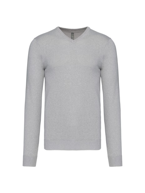 KARIBAN Pull col V homme /api/colors/affde0b2-3f9e-462b-8bbe-959997fedc42 personnalisable