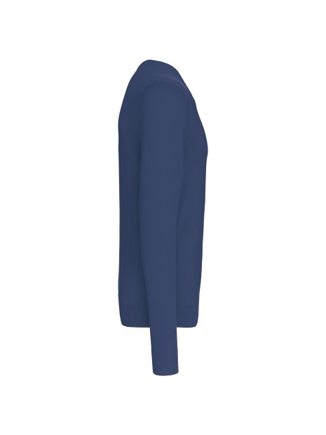 KARIBAN Pull col V homme /api/colors/ad672b31-05a4-4a7a-979a-b5fc02595a56 personnalisable