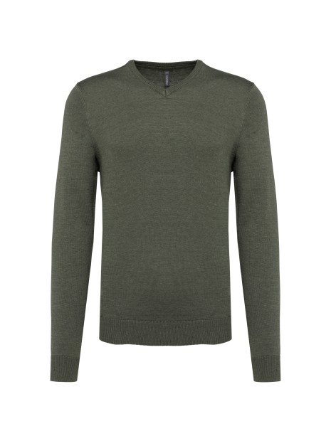 KARIBAN Pull col V homme /api/colors/78d54fc1-763b-4575-9d74-32308841458c personnalisable