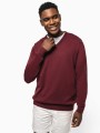 Pulls à personnaliser KARIBAN Pull col V homme 
