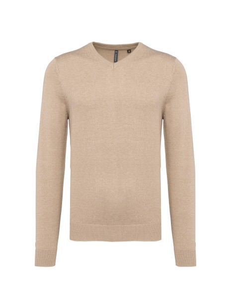 KARIBAN Pull col V homme /api/colors/4eadceb2-78b1-42eb-b553-1ff0d571c20e personnalisable