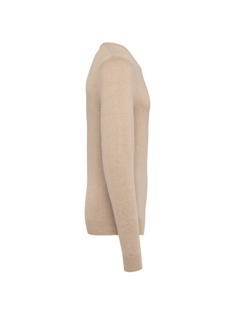 KARIBAN Pull col V homme /api/colors/4eadceb2-78b1-42eb-b553-1ff0d571c20e personnalisable