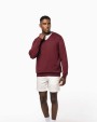 KARIBAN Herrenpullover mit V-Ausschnitt Pullovers personalisierbar