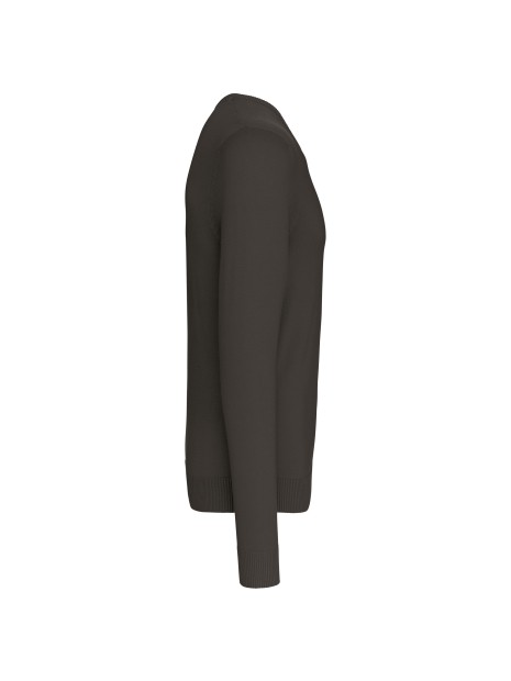 KARIBAN Pull col V homme /api/colors/3664e9be-231a-44a8-bacd-707b001b474c personnalisable