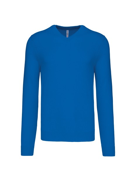 KARIBAN Pull col V homme /api/colors/68572561-1214-42b1-b94c-44fb780d37b4 personnalisable