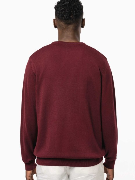 Pulls à personnaliser KARIBAN Pull col V homme 