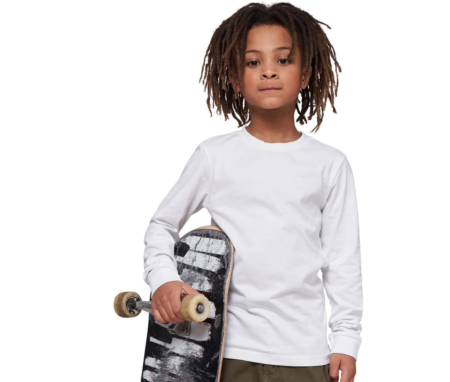 BUILD YOUR BRAND KIDS LONGSLEEVE T-Shirts personalisierbar