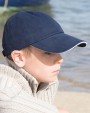 RESULT Junior Brushed Cotton Cap Kappen personalisierbar
