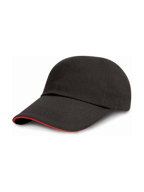 RESULT Junior Brushed Cotton Cap /api/colors/b084ccc6-964d-4c40-a33e-0f276869188a personnalisable