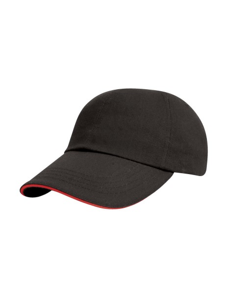 RESULT Junior Brushed Cotton Cap /api/colors/b084ccc6-964d-4c40-a33e-0f276869188a personnalisable