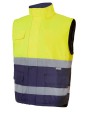 Jassen VELILLA HV TWO-TONE PADDED VEST voor bedrukking &amp; borduring