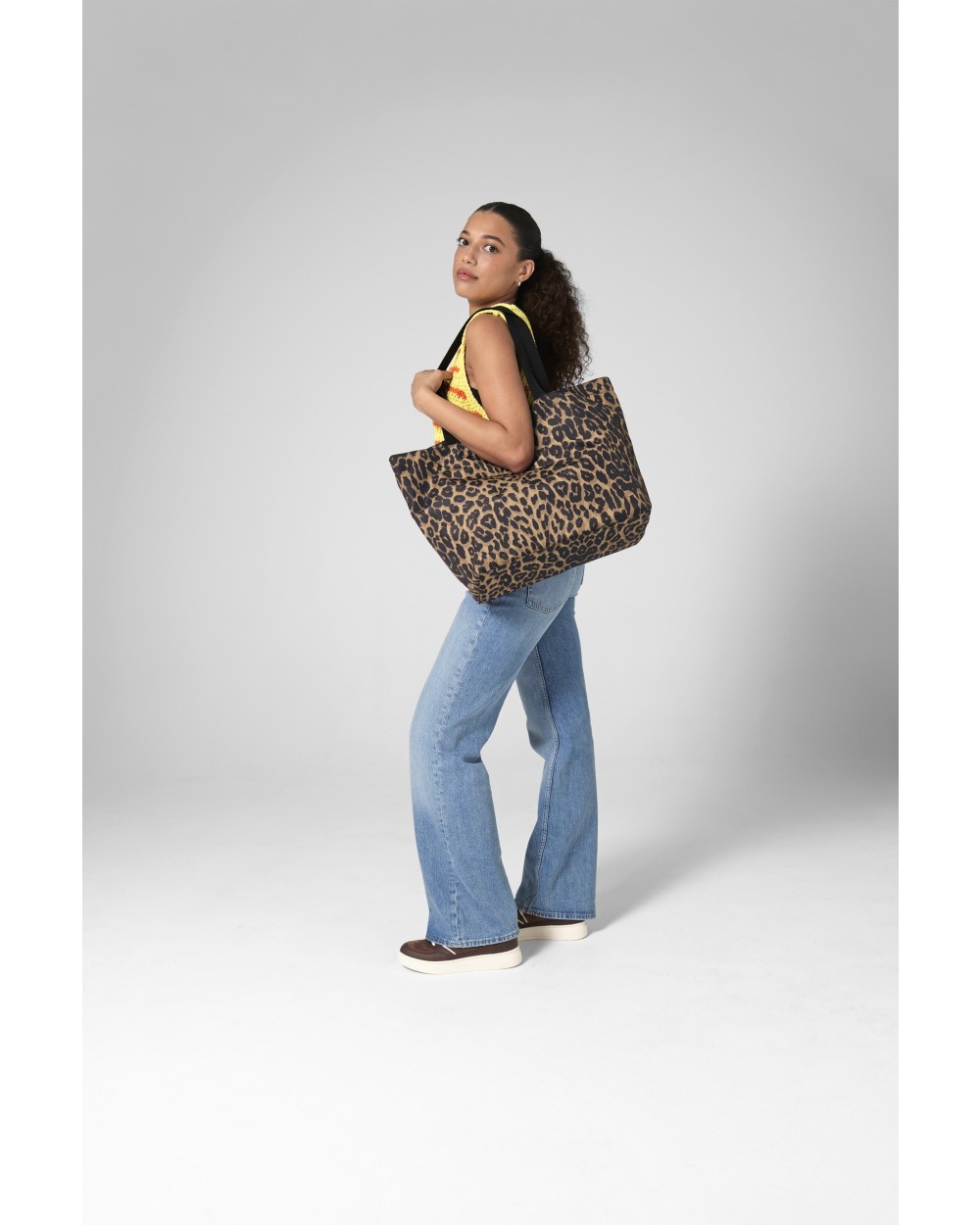 Sacs & Bagagerie personnalisable BAG BASE LEOPARD PRINT CARRYALL TOTE BAG