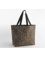 BAG BASE LEOPARD PRINT CARRYALL TOTE BAG Taschen personalisierbar