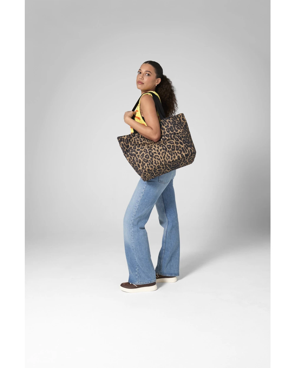 Sacs & Bagagerie personnalisable BAG BASE LEOPARD PRINT CARRYALL TOTE BAG