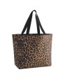 Tassen & Zakken BAG BASE LEOPARD PRINT CARRYALL TOTE BAG voor bedrukking &amp; borduring