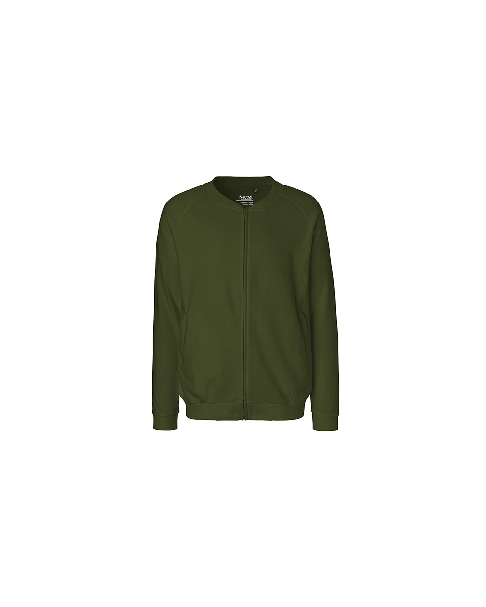 Jassen NEUTRAL UNISEX JACKET WITH ZIP voor bedrukking &amp; borduring