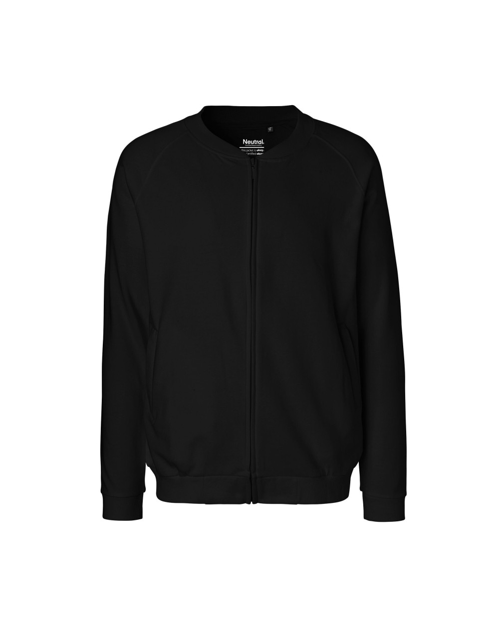 Jassen NEUTRAL UNISEX JACKET WITH ZIP voor bedrukking &amp; borduring