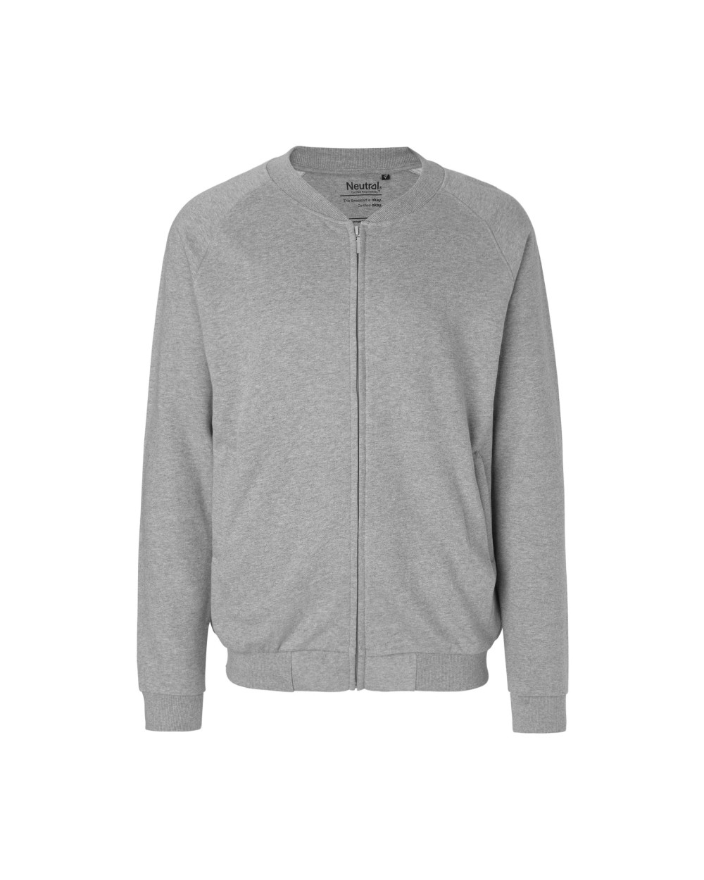 Jassen NEUTRAL UNISEX JACKET WITH ZIP voor bedrukking &amp; borduring