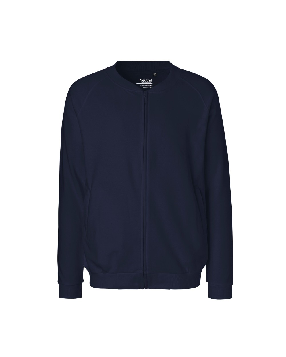 Vestes personnalisable NEUTRAL UNISEX JACKET WITH ZIP