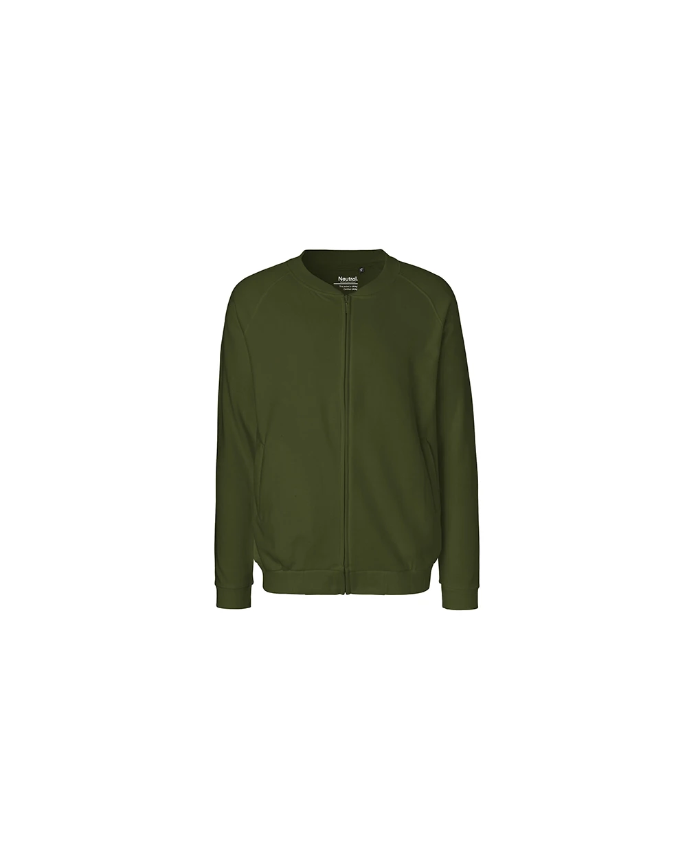Vestes personnalisable NEUTRAL UNISEX JACKET WITH ZIP