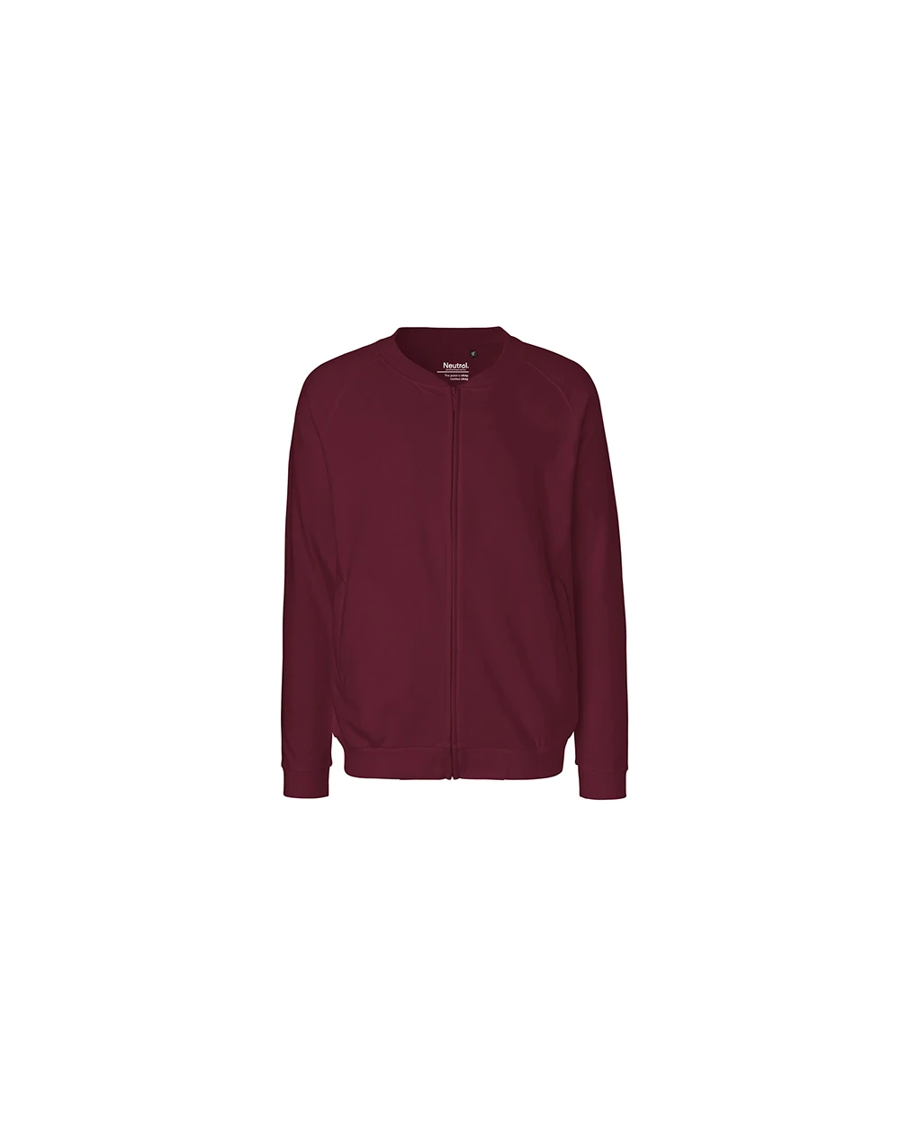 Vestes personnalisable NEUTRAL UNISEX JACKET WITH ZIP