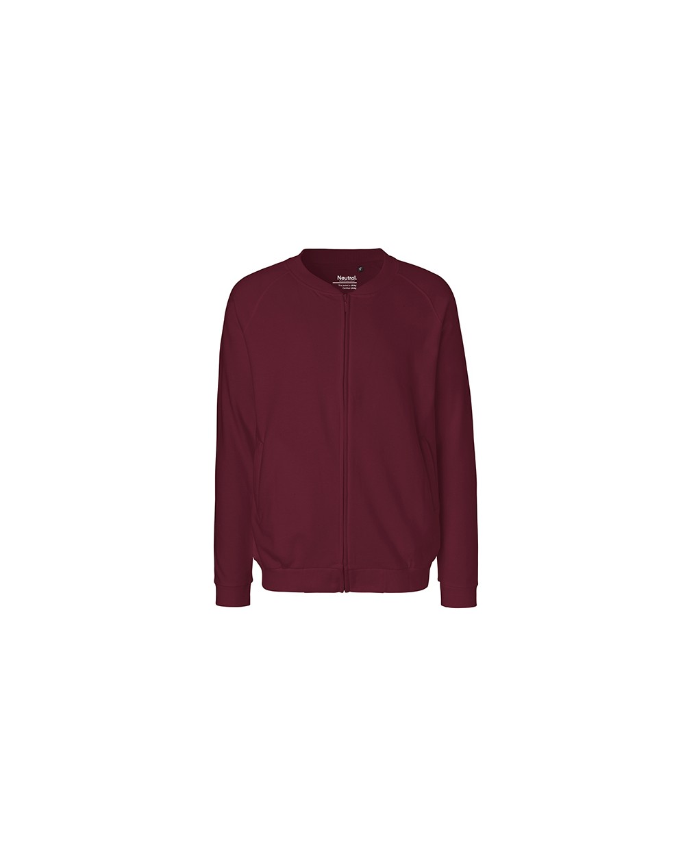 Vestes personnalisable NEUTRAL UNISEX JACKET WITH ZIP