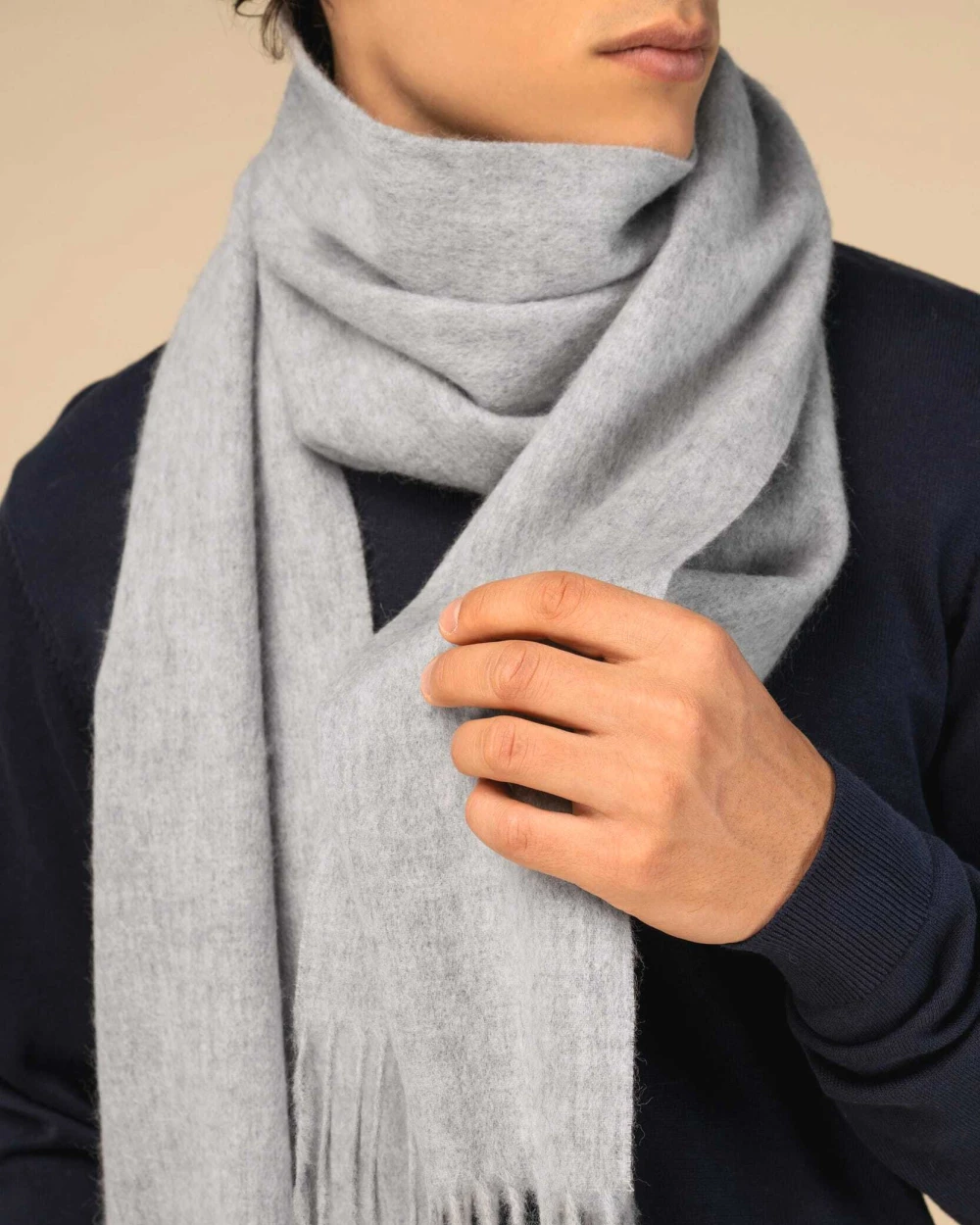 Écharpes personnalisable SPASSO Écharpe en laine unisexe