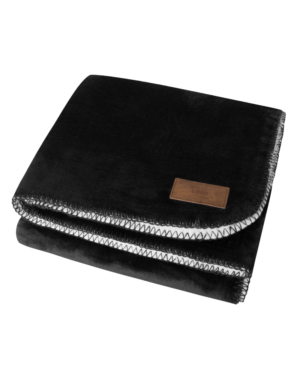 Fleecedekens L-MERCH Sherpa Fleece Blanket voor bedrukking &amp; borduring