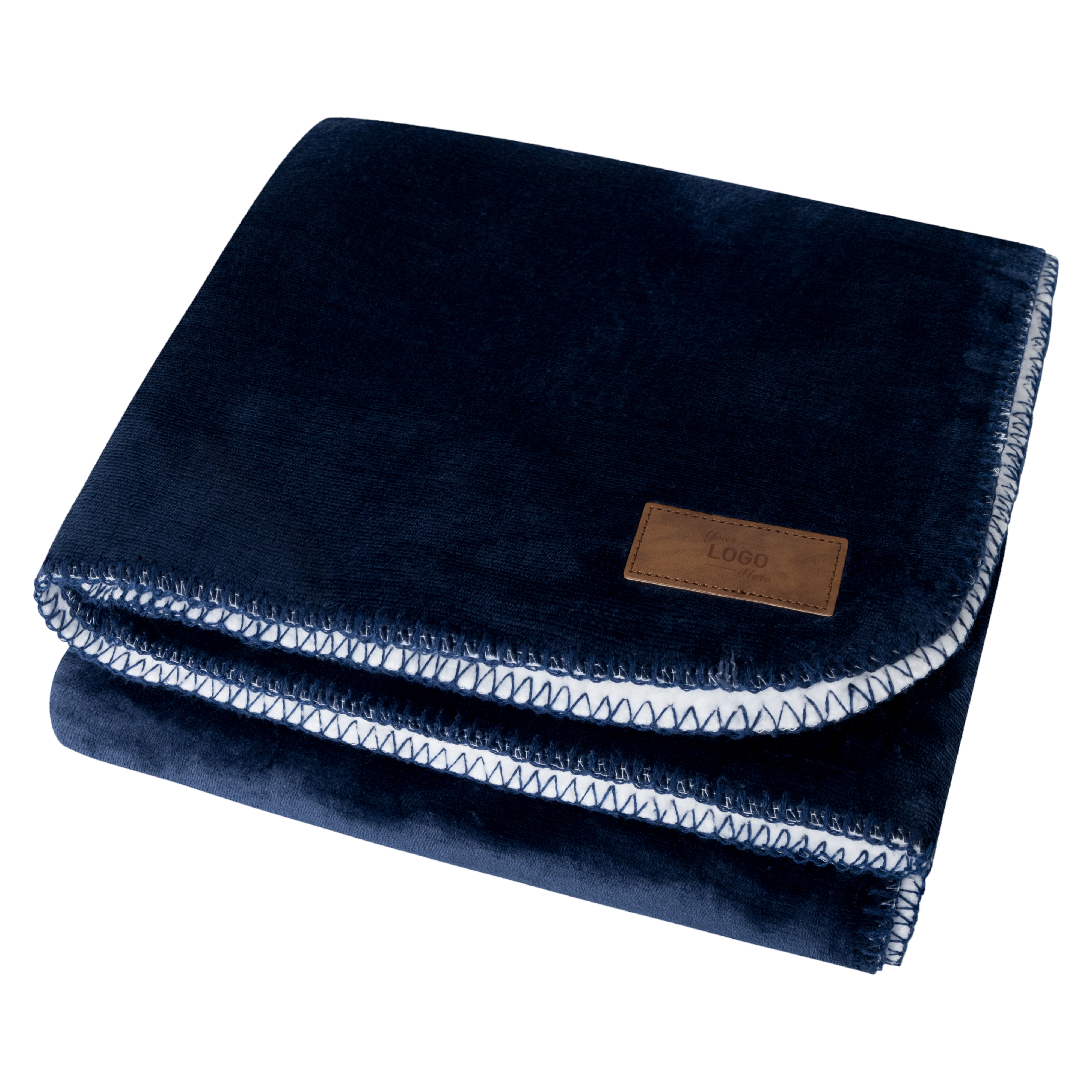 Fleecedekens L-MERCH Sherpa Fleece Blanket voor bedrukking &amp; borduring